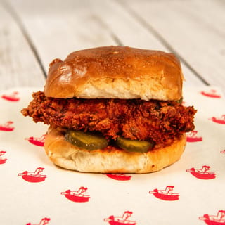 Davey's Hot Chicken Sandwich